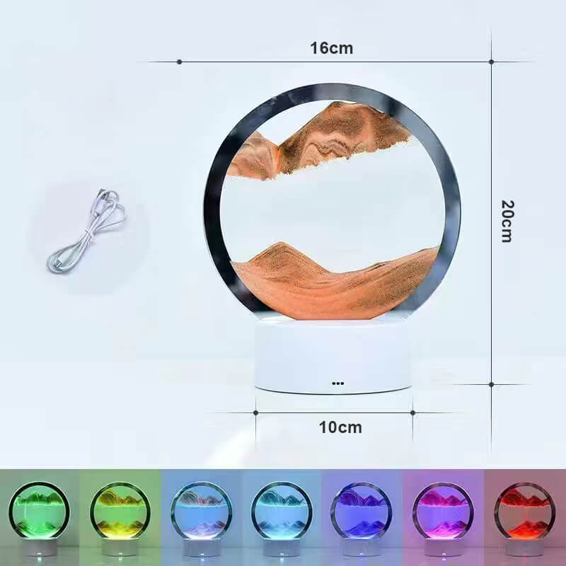 Sand Painting Table Lamp