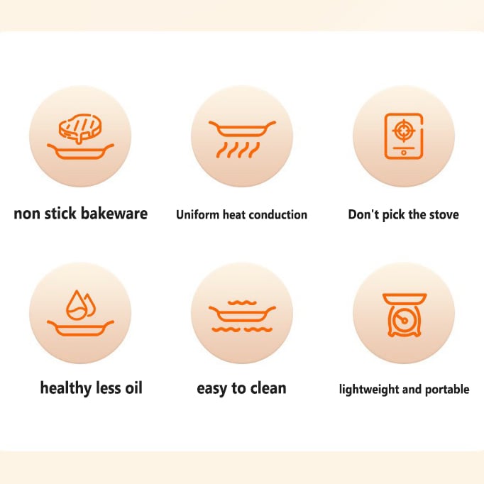 🔥🔥Multi-function Medical Sone Grill Pan Non-stick Pan