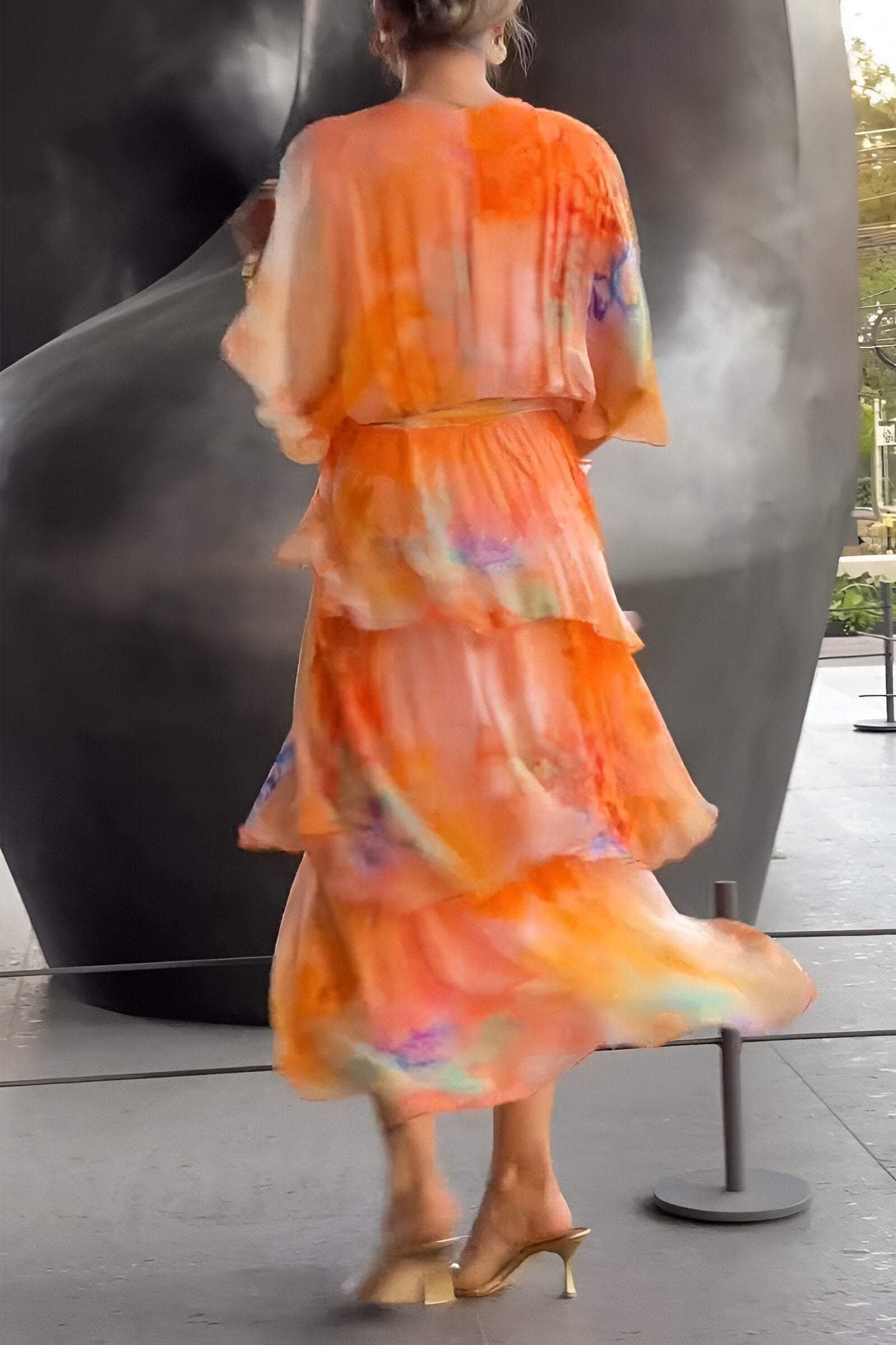 Elegant Chiffon Dress – Effortless Grace for Every Occasion