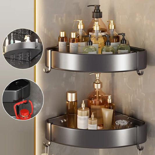 Drill-free Bathroom Storage Rack