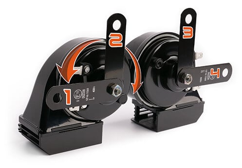 DESIGNED FOR LOUDNESS & DUAL HONKS