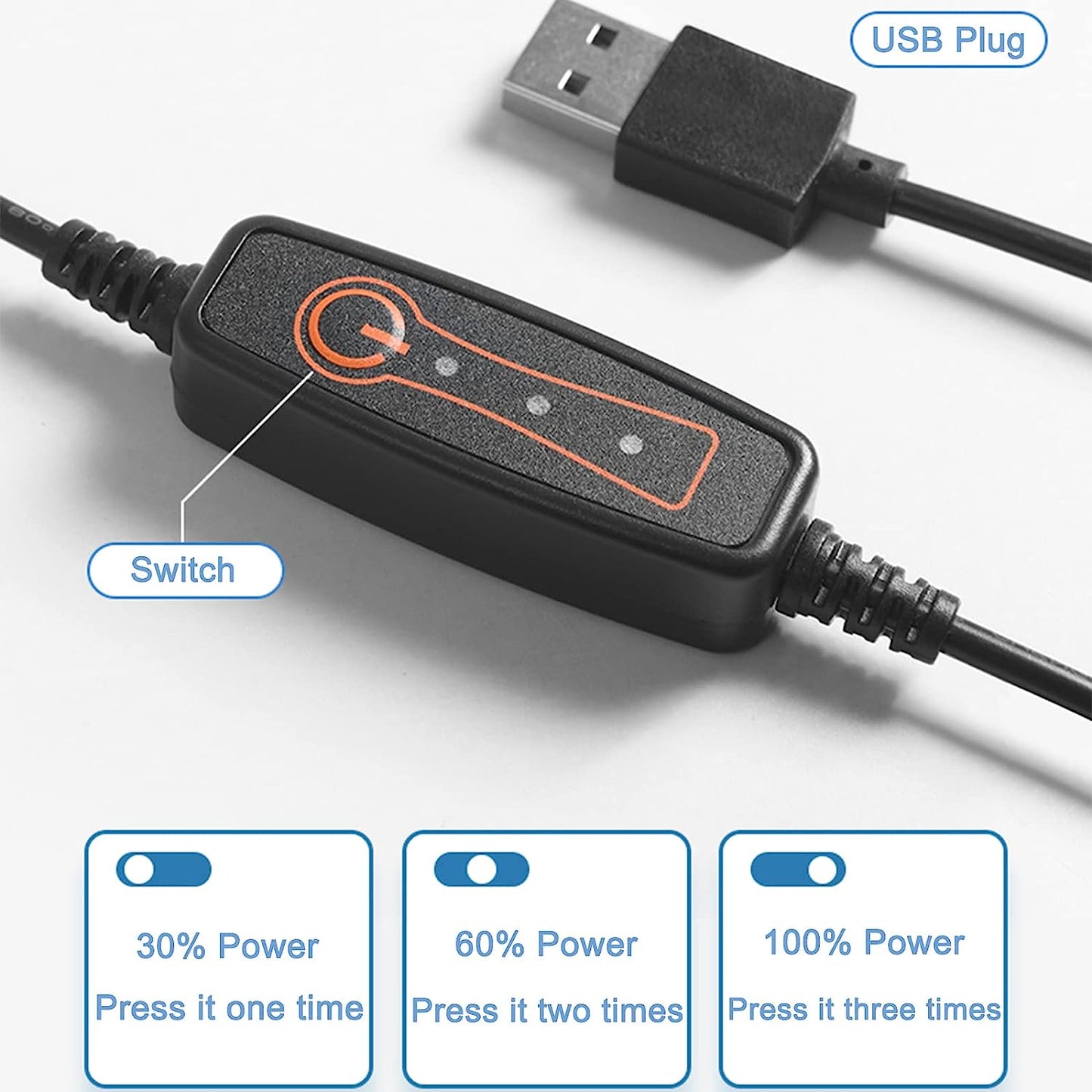 Car Summer Cooling Seat Cushion With USB Fan