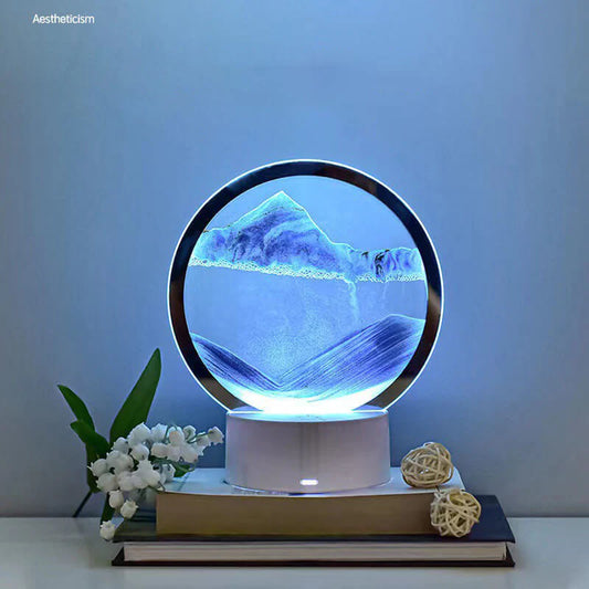 Sand Painting Table Lamp