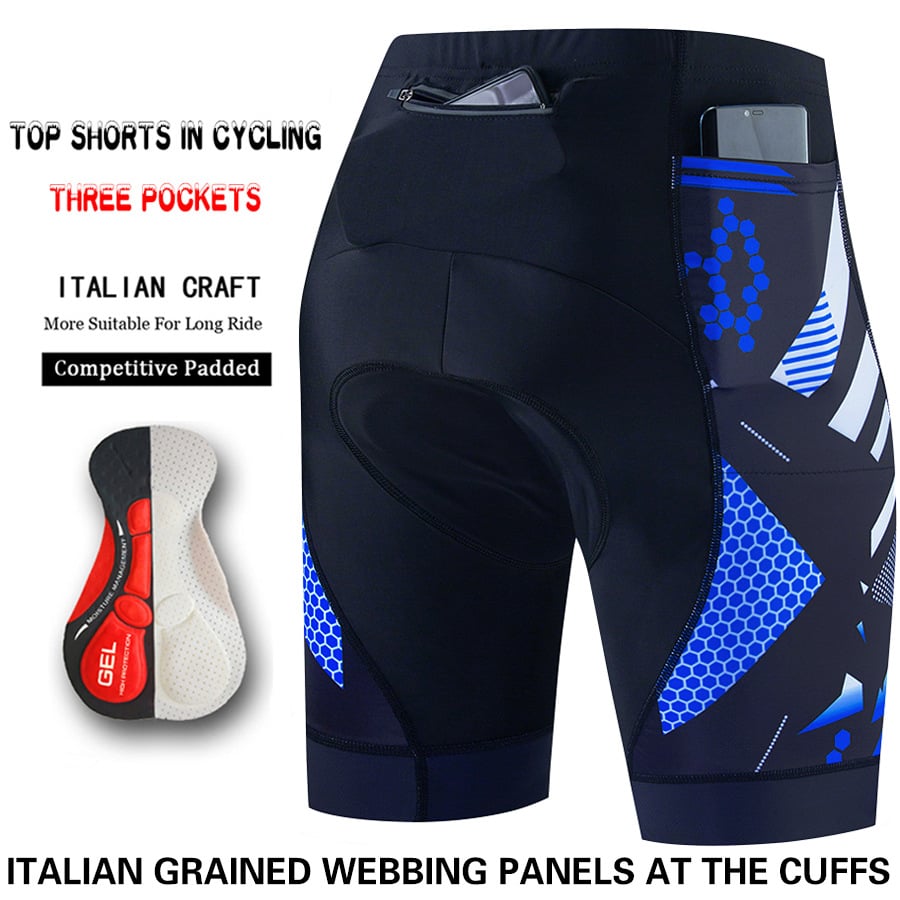Cycling Silicone Padded Quick-Drying Cycling Shorts