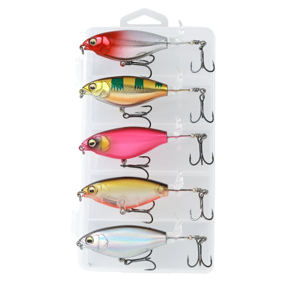 6.5g/12g propeller surface lure bionic fish hook