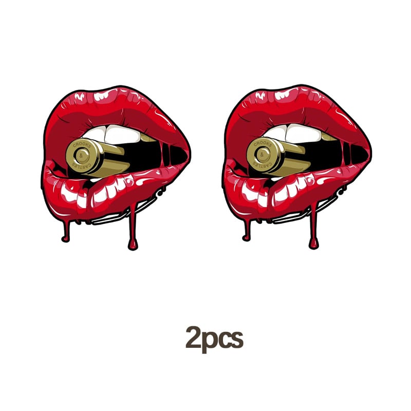 Bullet Lip Decal