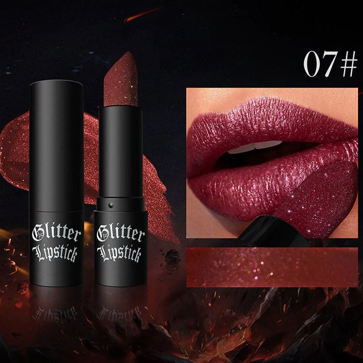 🎁🎁 Matte Long Lasting Lipstick With Fine Glitter✨✨✨