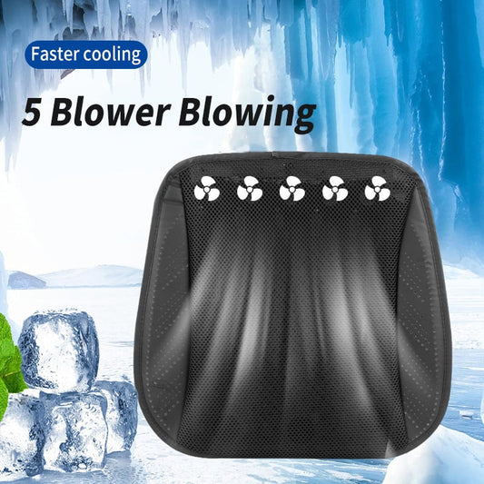 Car Summer Cooling Seat Cushion With USB Fan