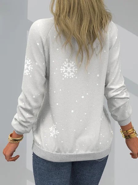 Christmas Tree Pattern Sweatshirt✨