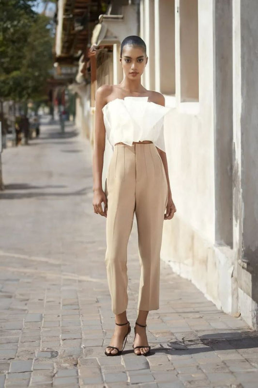 💁♀️ Tailored Pleat High Waist Pants