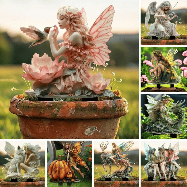 Bohemian Fairy Flower Pot Decoration