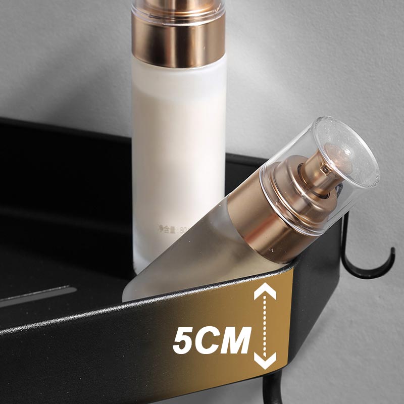 Drill-free Bathroom Storage Rack