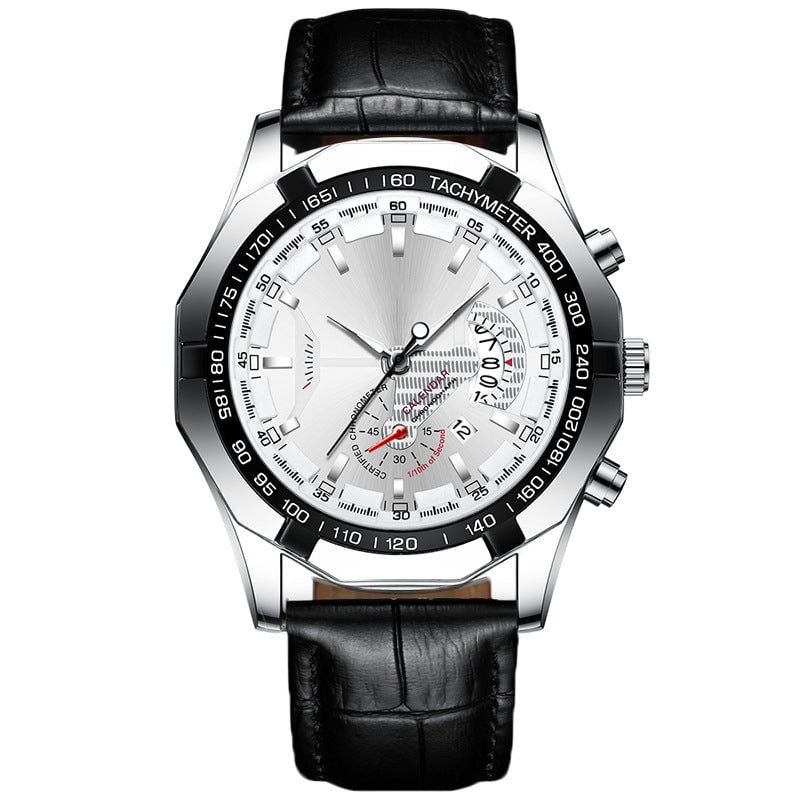 ⌚47 mm multifunctional quartz watch for men✨