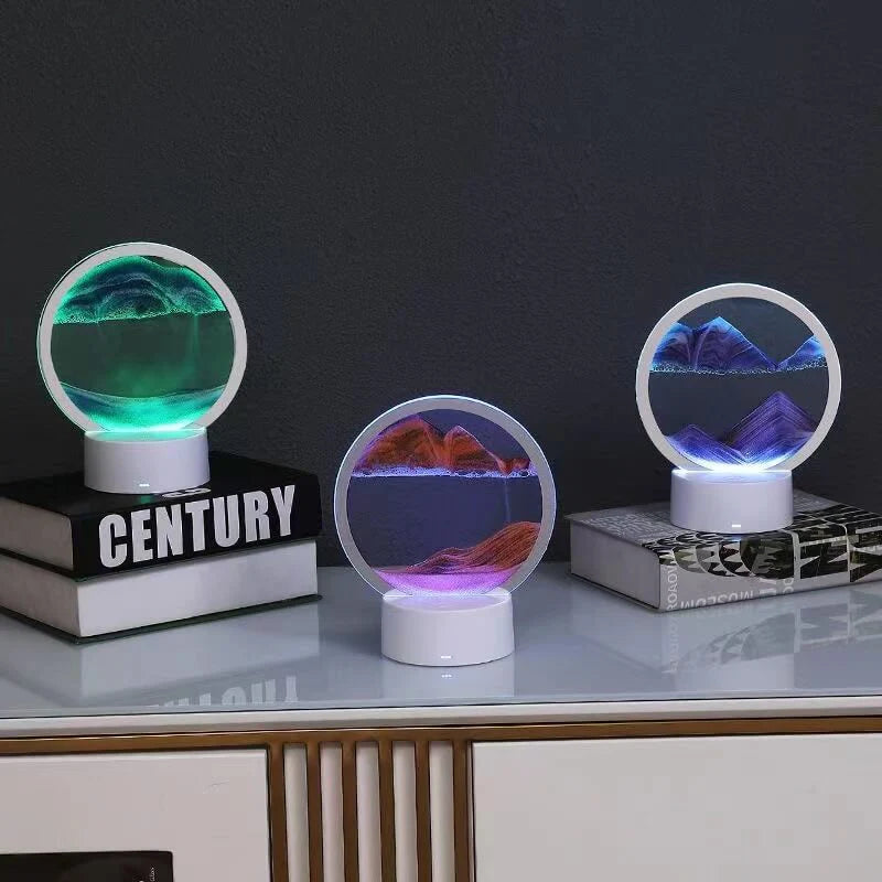 Sand Painting Table Lamp