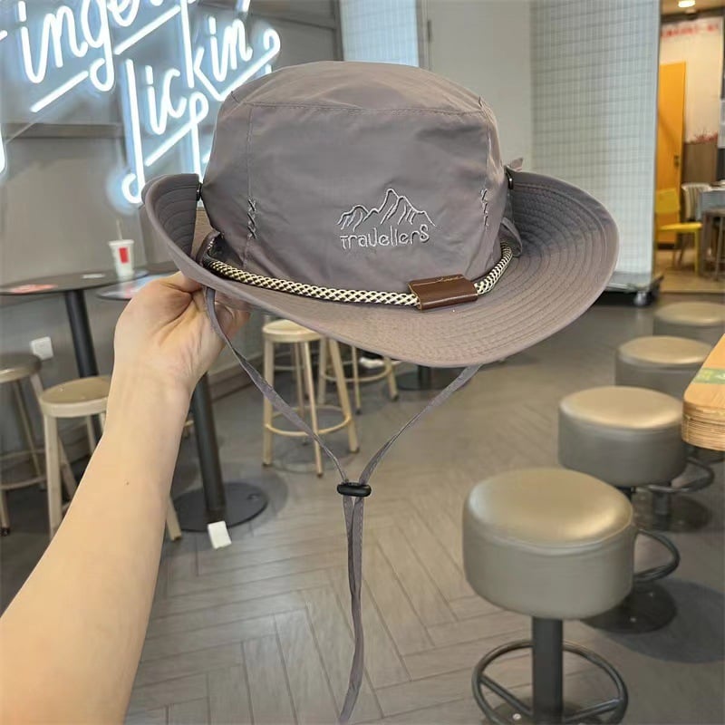 camping mountaineering sunscreen hat fishing sunshade western cowboy hat