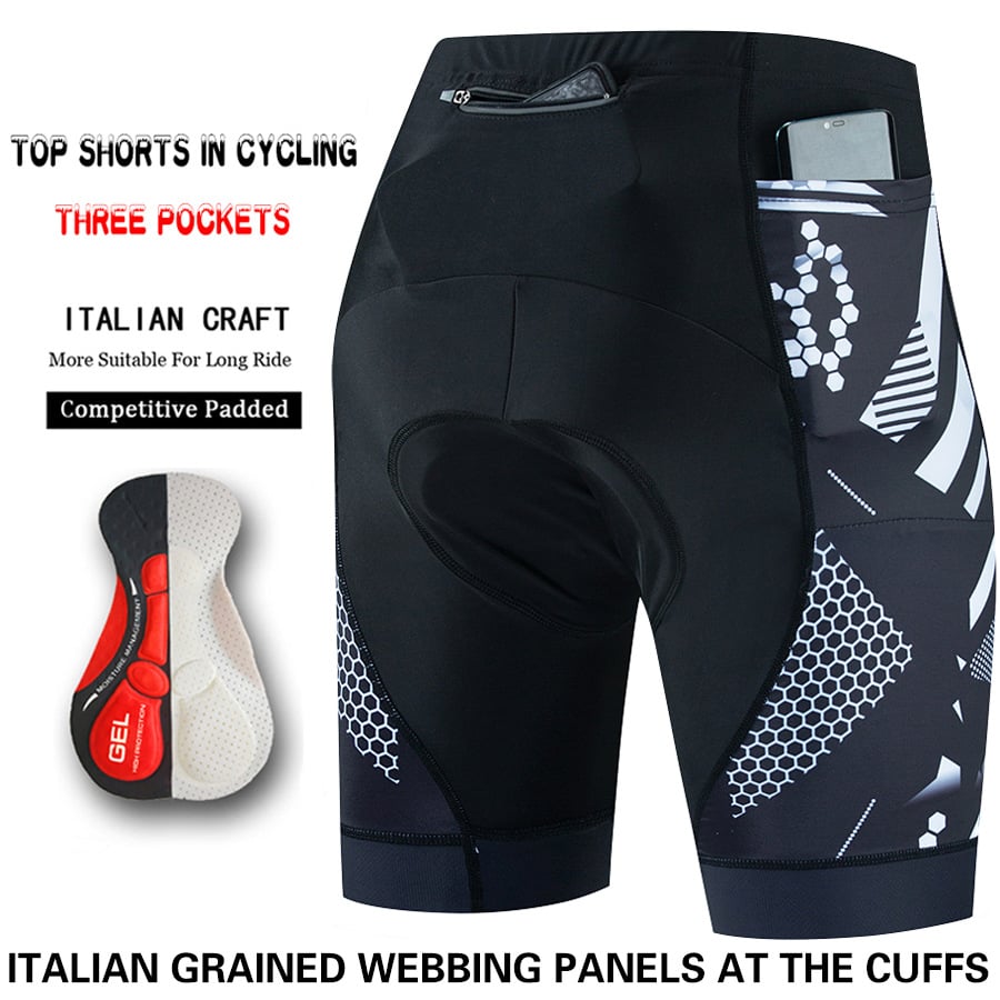 Cycling Silicone Padded Quick-Drying Cycling Shorts