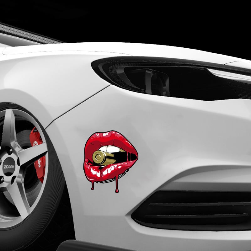 Bullet Lip Decal