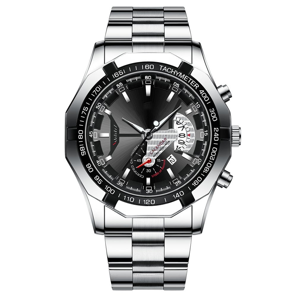⌚47 mm multifunctional quartz watch for men✨