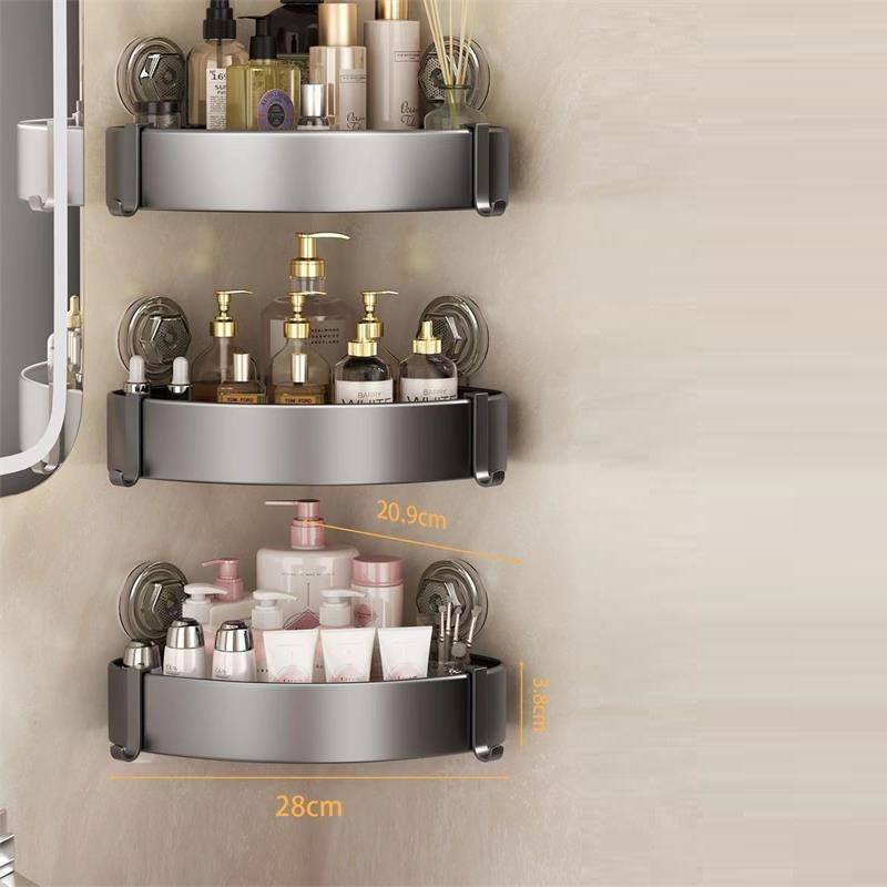 Drill-free Bathroom Storage Rack