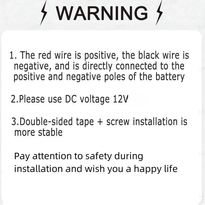 Fall Warning Signal Driving Light Strip
