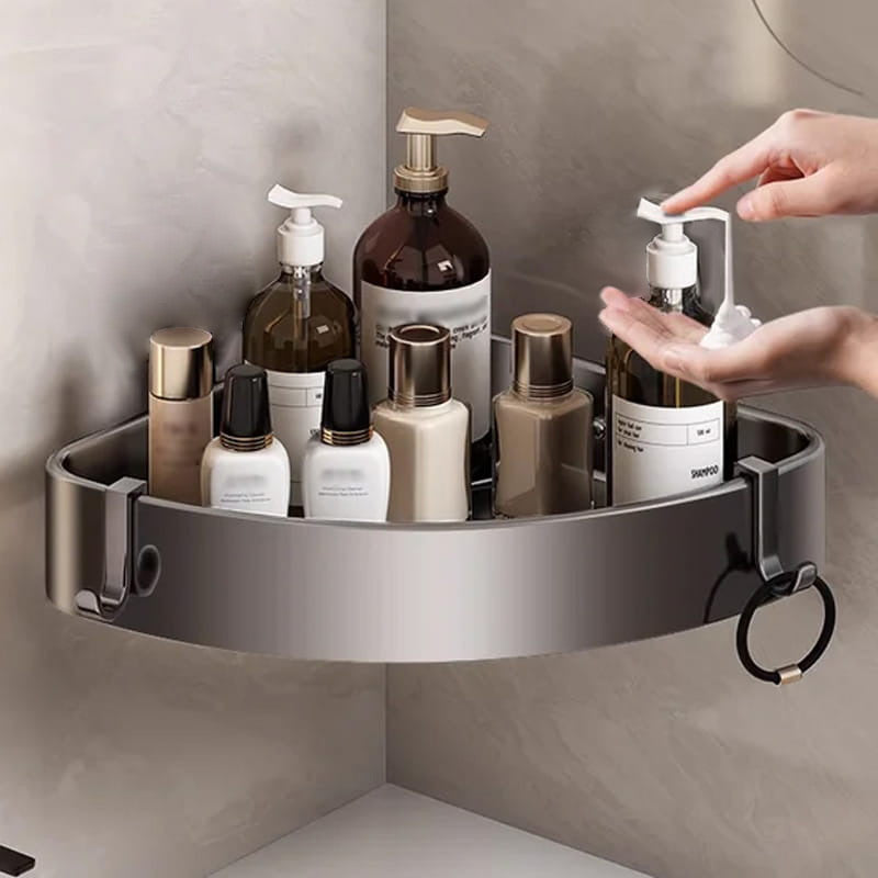 Drill-free Bathroom Storage Rack