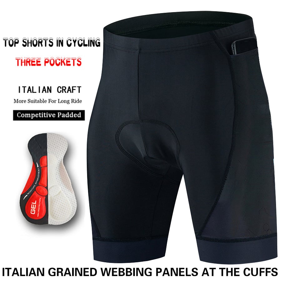 Cycling Silicone Padded Quick-Drying Cycling Shorts