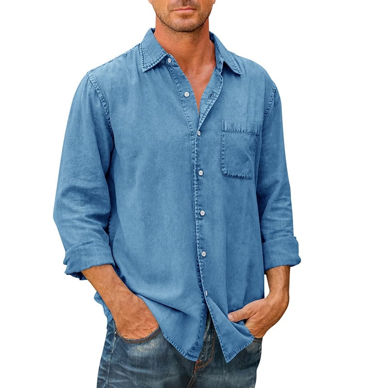 🔥🔥Men's Denim Style Shirt