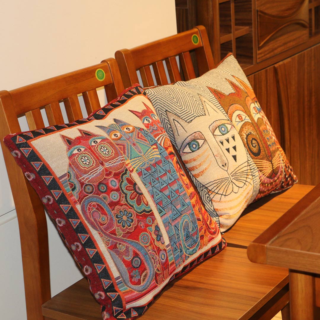 Embroidery Art Pillow Covers