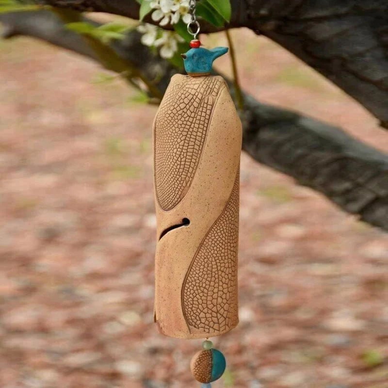 Beautiful rustic dragonfly wind chimes