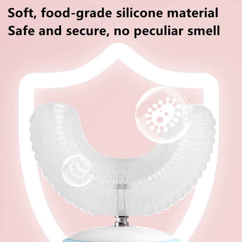 Black Friday Sale - 360° Electric U-Shaped Toothbrush