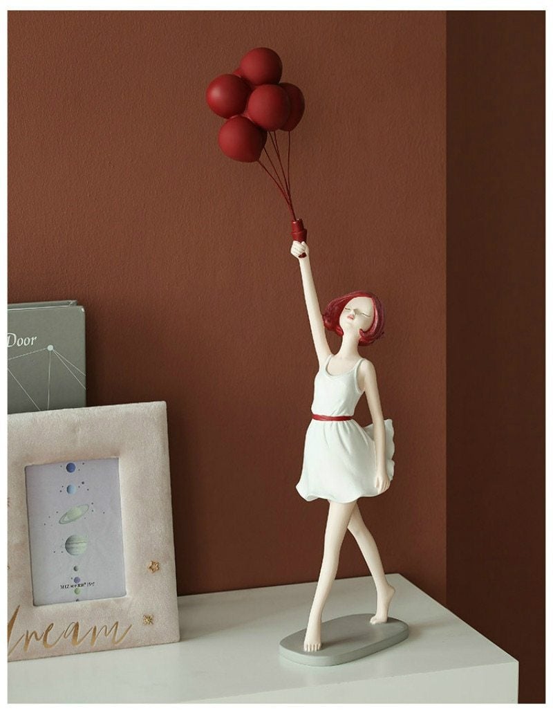 Dream Girl With Balloon