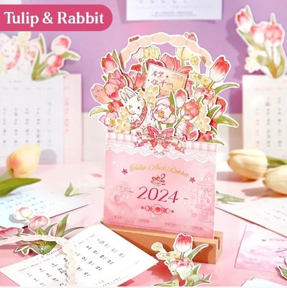 BloomyLog - 2024 Bloomy Flower Calendar