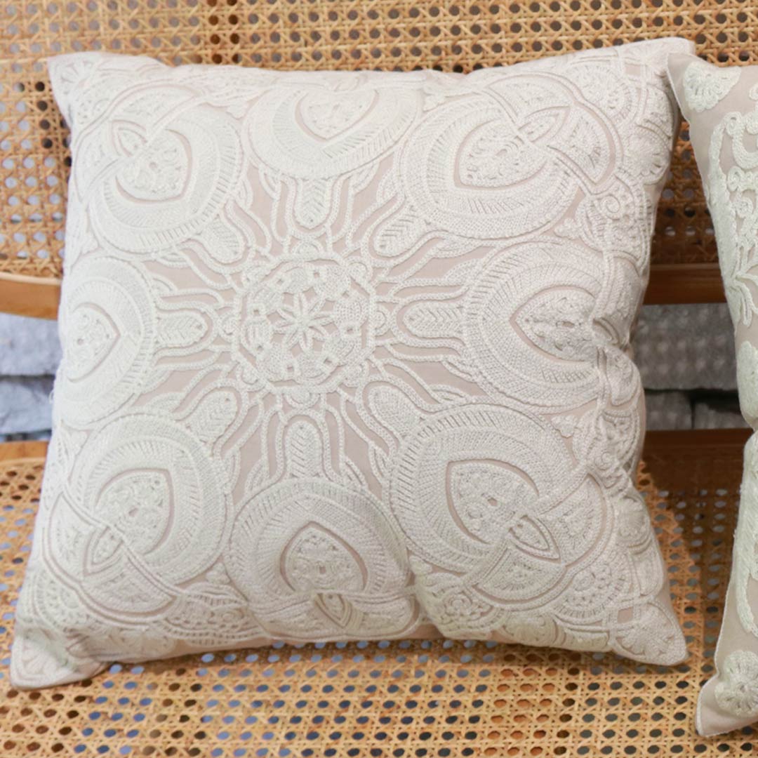 Embroidery Flower/Bird Cushion Covers