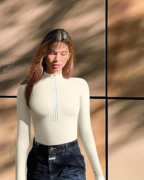 🔥Zip Up Body Suit Set