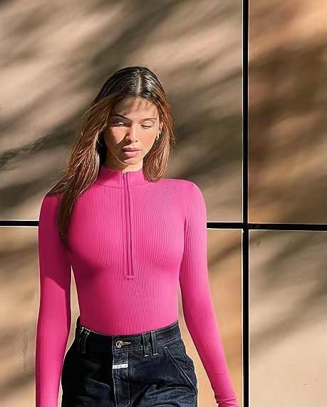 🔥Zip Up Body Suit Set