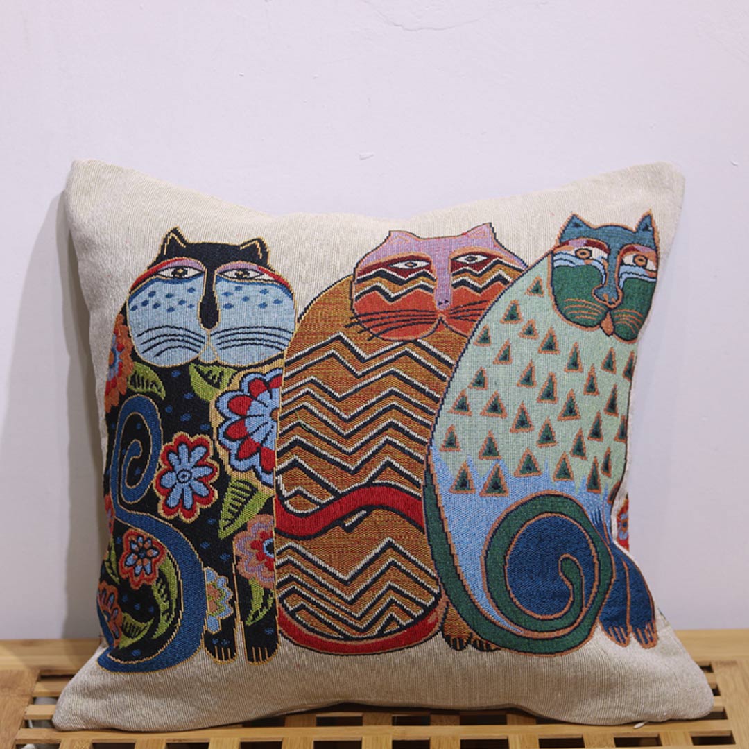 Embroidery Art Pillow Covers