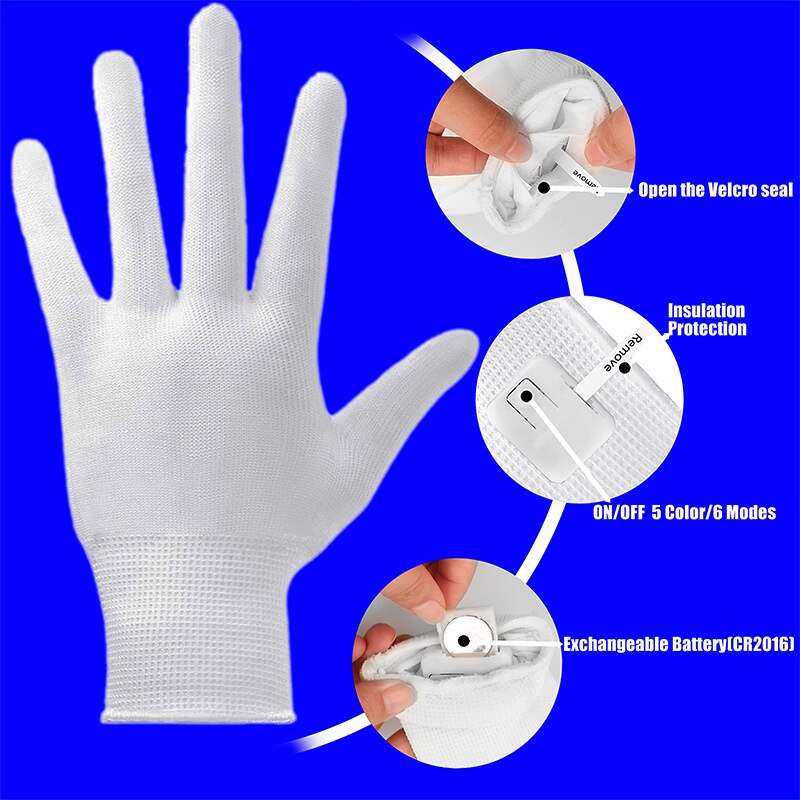 Creative LED Luminous Gloves