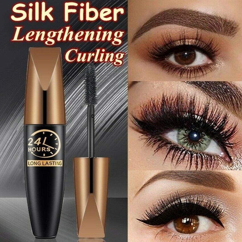 BUY 1 GET 1 FREE(2PCS) - 4D Waterproof Silk Fiber Thick Lengthening Mascara