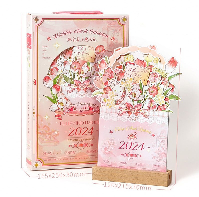 BloomyLog - 2024 Bloomy Flower Calendar