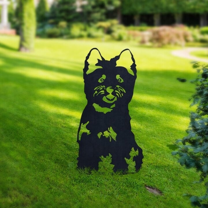 Cairn Terrier Metal Silhouette