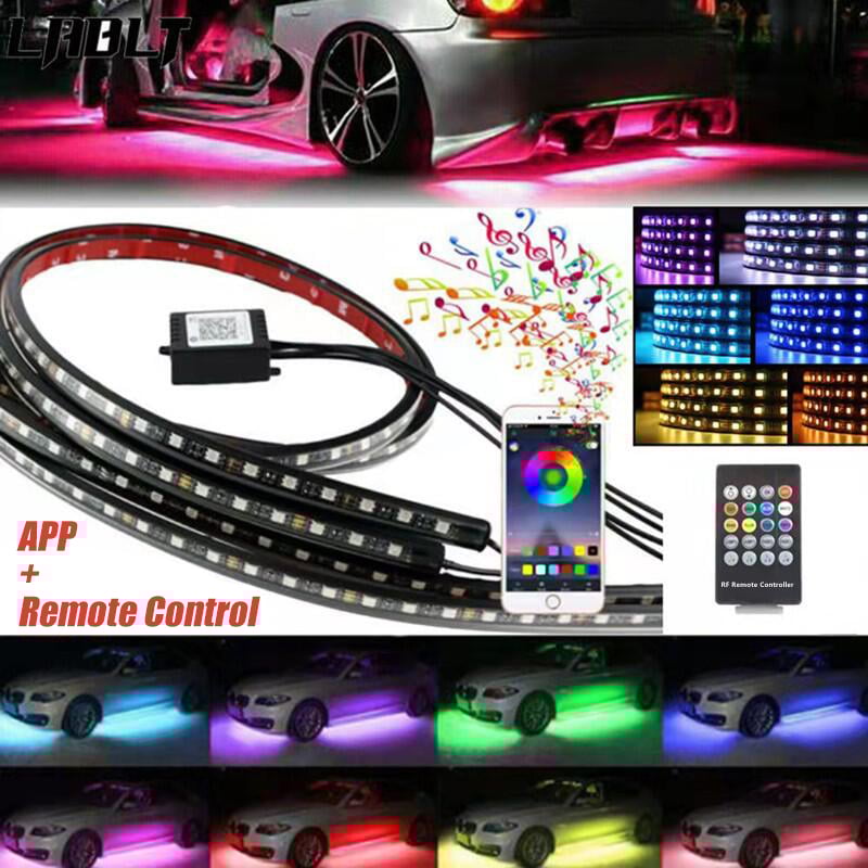 🔥🔥 2023 Car Chassis Flexible RGB Waterproof LED Strip Lights