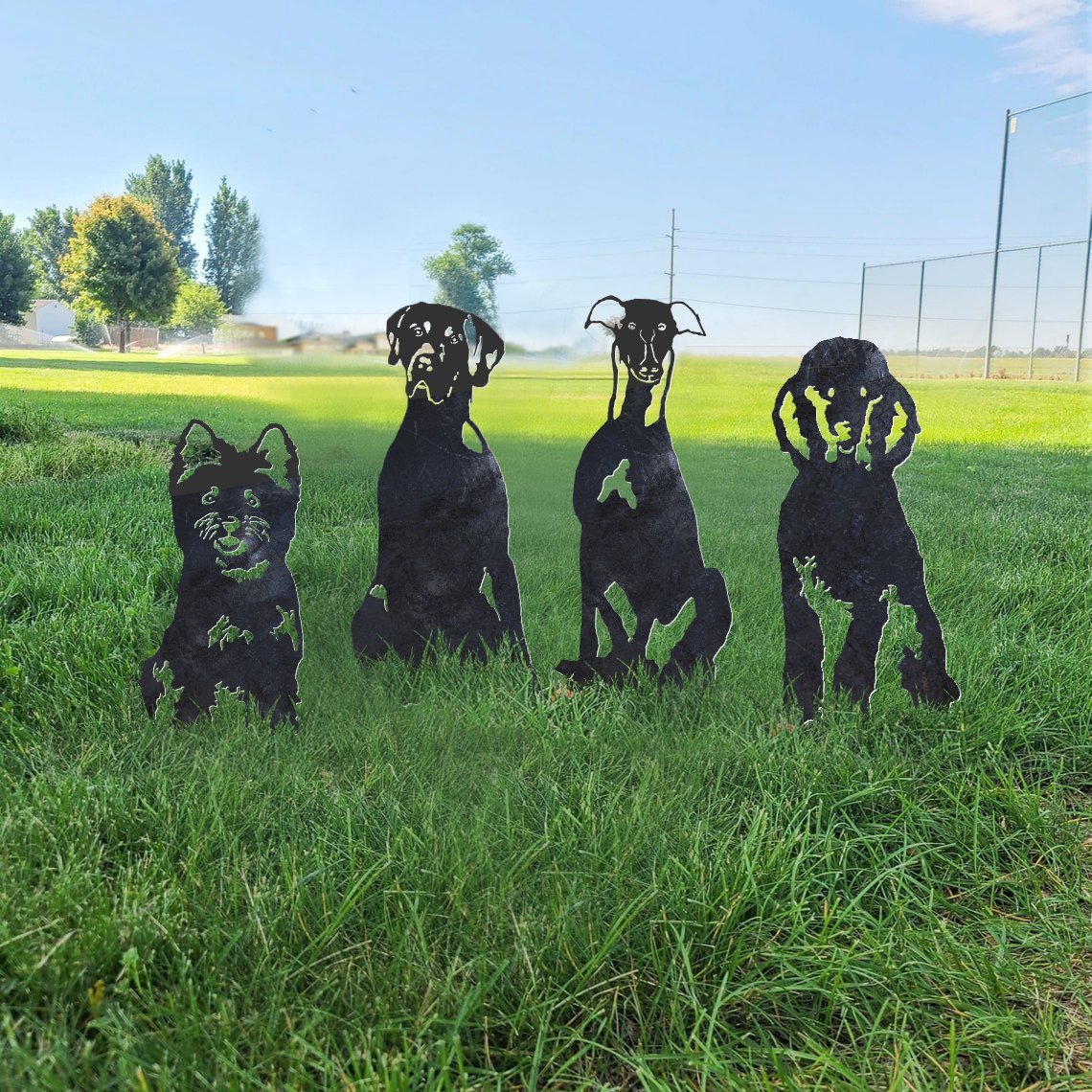 Cairn Terrier Metal Silhouette