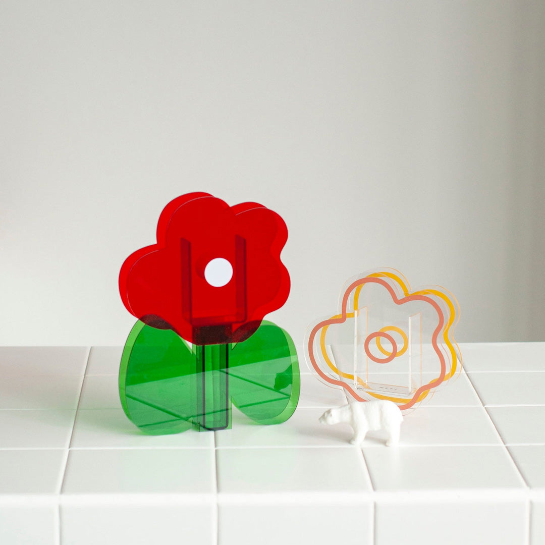 Colorful Acrylic Vase