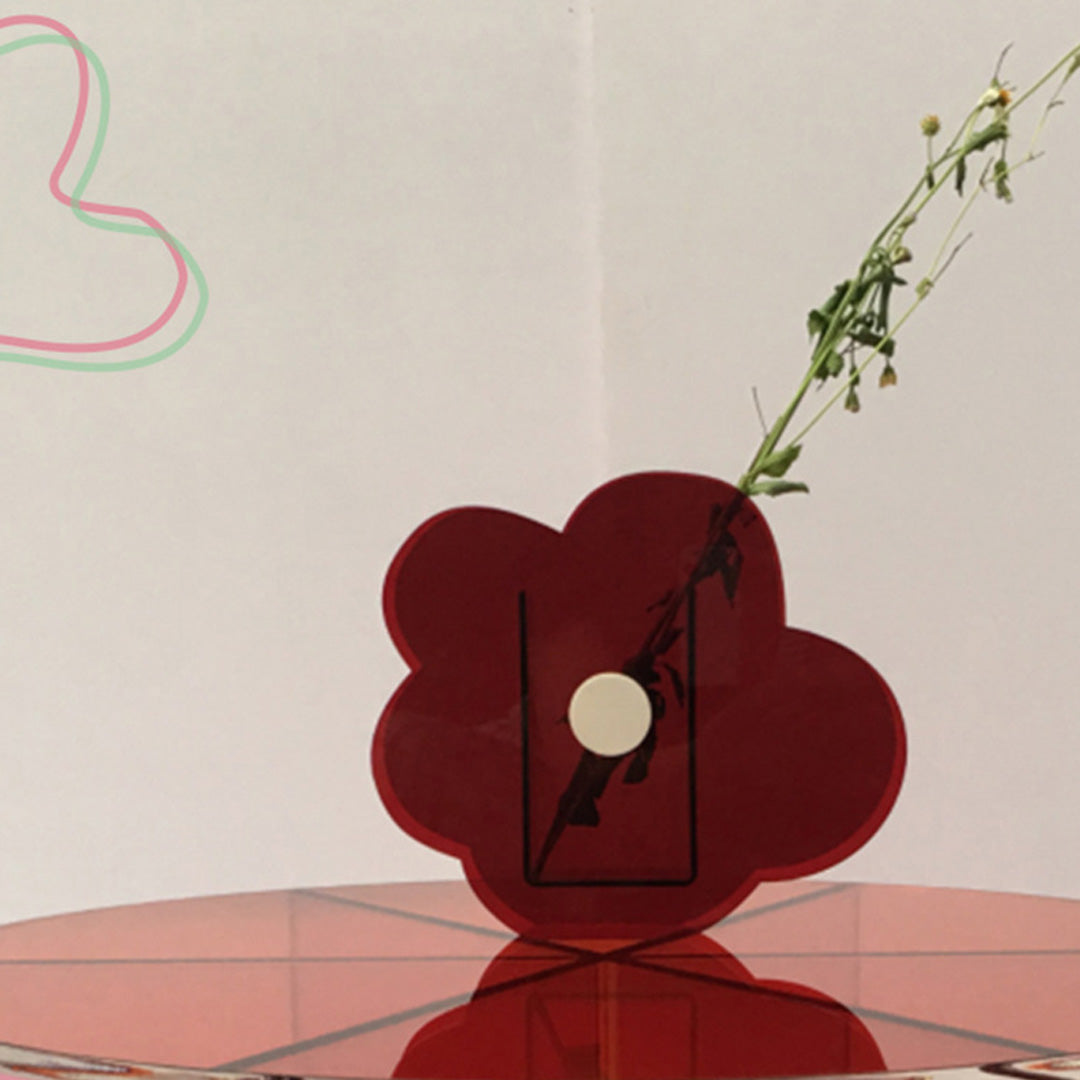 Colorful Acrylic Vase