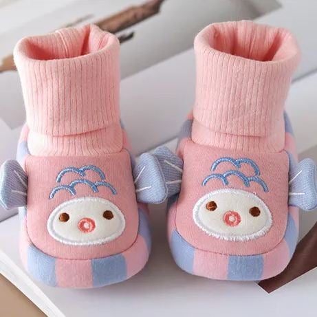 Baby Cartoon Plush Cotton Toddler Shoes👣
