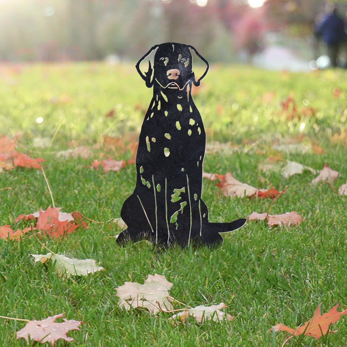 Dalmatian Metal Silhouette