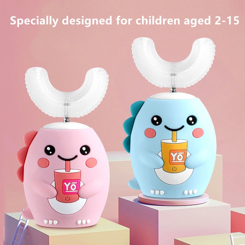 Black Friday Sale - 360° Electric U-Shaped Toothbrush