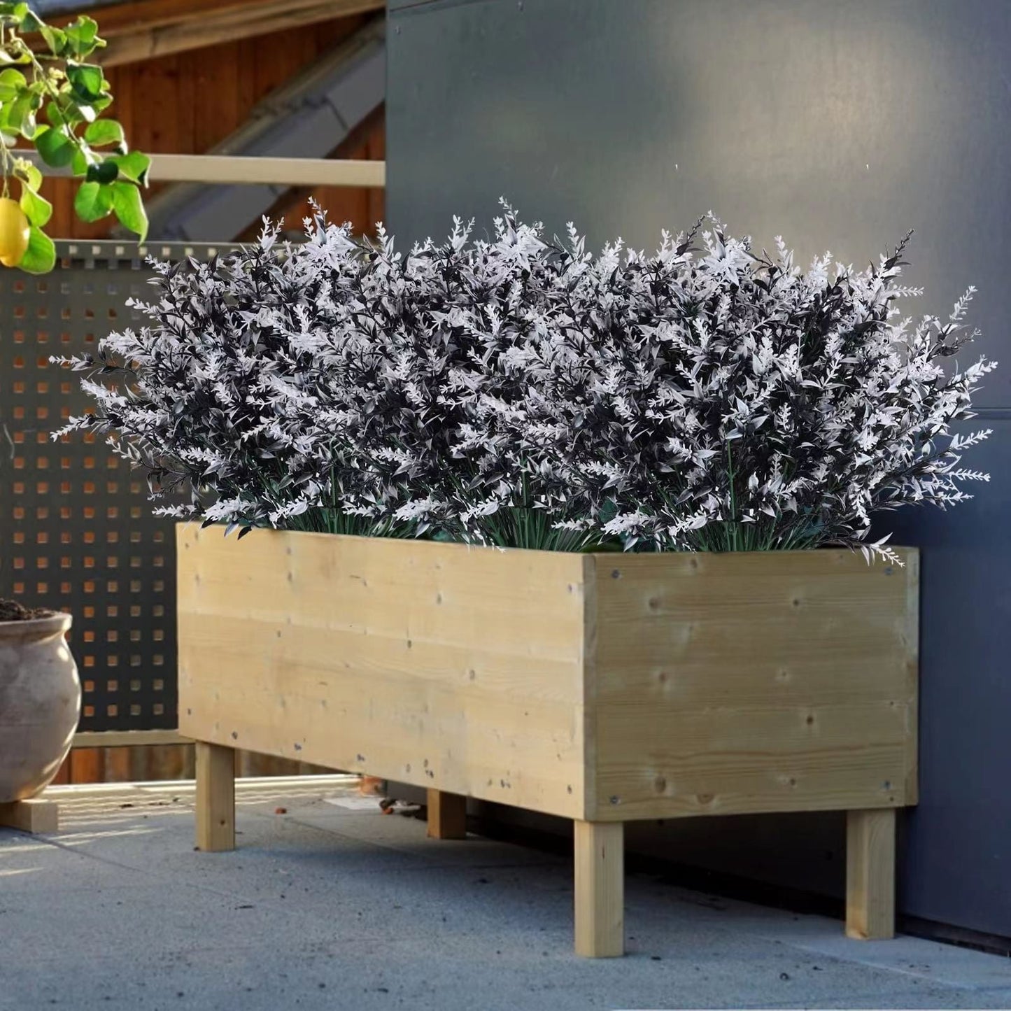 🔥UV Resistant Lavender Premium Artificial Flowers - Great for Home Decor!💐