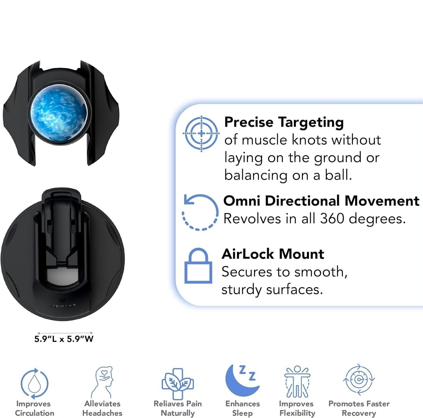 BrightmeteorsTM Muscle Massage Ball