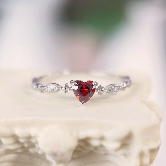 💝Take Time For Yourself Heart Ring💗